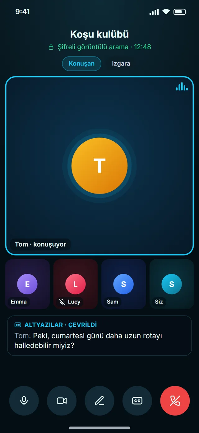 Grup video araması