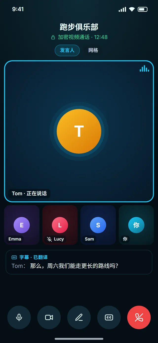 群组通话与视频会议
