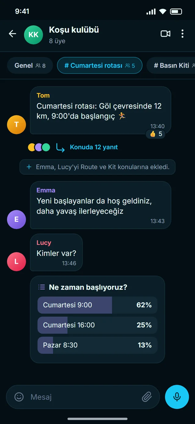 Konular içeren grup